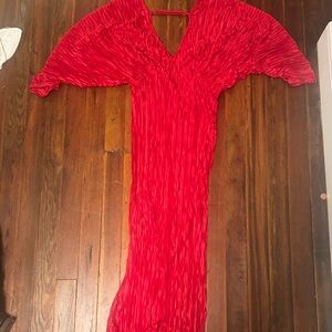 Elegant Red Women's Dress